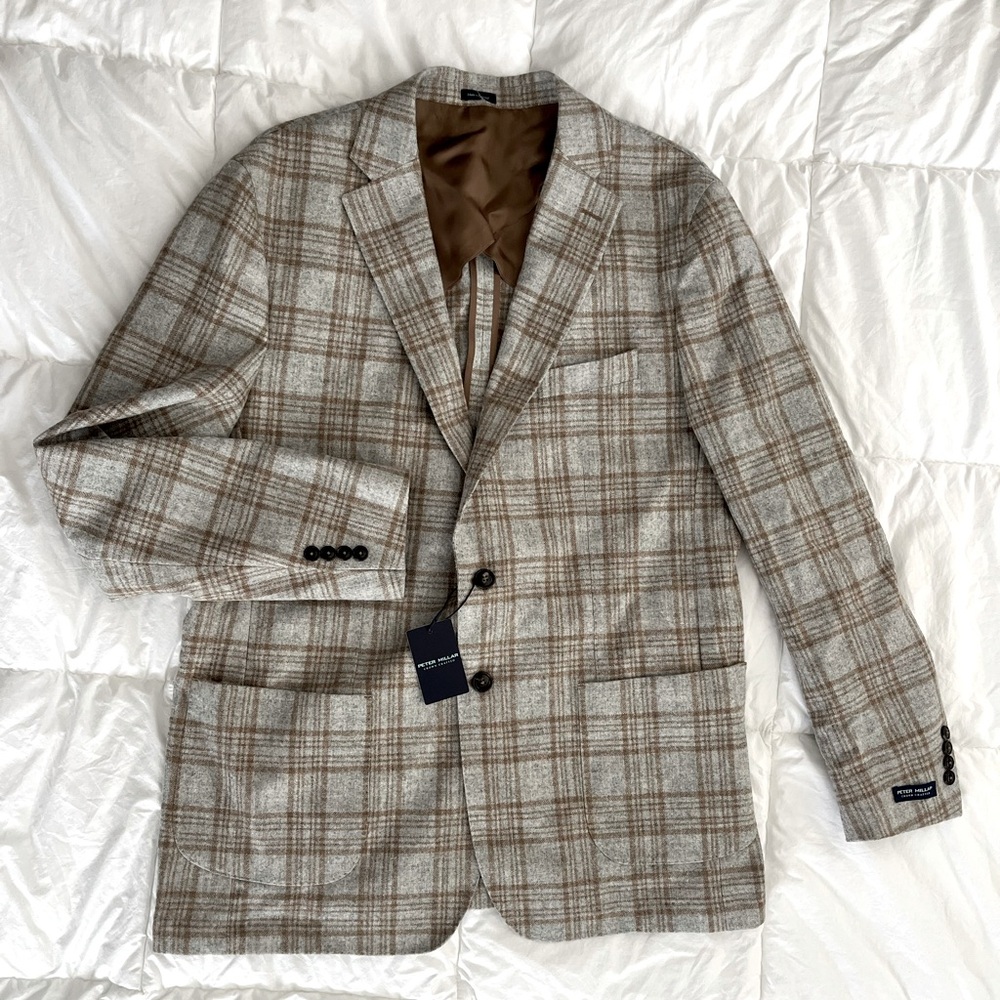 Peter Millar Kelling Plaid Soft Jacket
